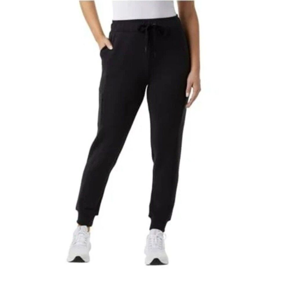32 Degrees Heat Women's Active Tech Jogger Pant with Pockets  XXL Black  NWT D1
